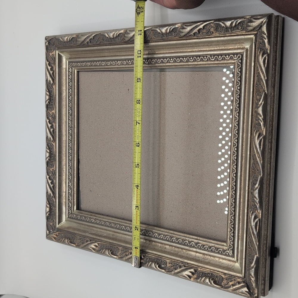 Elegant Silver Ornate Wooden Picture Frame - Picture 7 of 8
